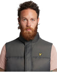 LYLE & SCOTT WADDED GILET GUNMETAL