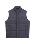 LYLE & SCOTT WADDED GILET GUNMETAL