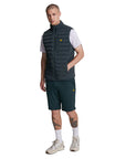 LYLE & SCOTT LIGHTWEIGHT QUILTED GILET DARK NAVY