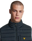 LYLE & SCOTT LIGHTWEIGHT QUILTED GILET DARK NAVY