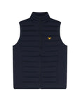 LYLE & SCOTT LIGHTWEIGHT QUILTED GILET DARK NAVY