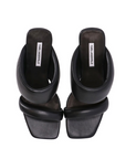 KARL LAGERFELD IKON HEEL PADDED 2 STRAP BLACK