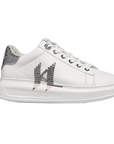 KARL LAGERFELD KAPRI MONOGRAM STONES LO WHITE