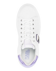 KARL LAGERFELD KAPRI IKONIC LO LACE WHITE LEATHER