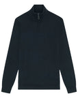 LYLE & SCOTT EAGLE MERINO QUARTER ZIP JUMPER NAVY