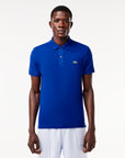 LACOSTE POLO DE MANGA CORTA AZUL