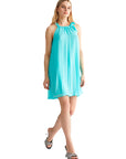 LIU JO VESTIDO AZUL AQUA