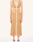 LIU JO VESTIDO DE PUNTO CAMEL
