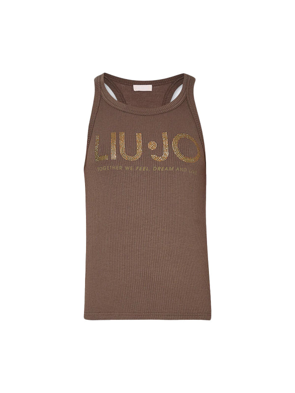 LIU JO CAMISETA CON LOGO VERDE