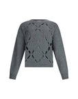 LIU JO ECS MAGLIA CHIUSA  GRIGIO