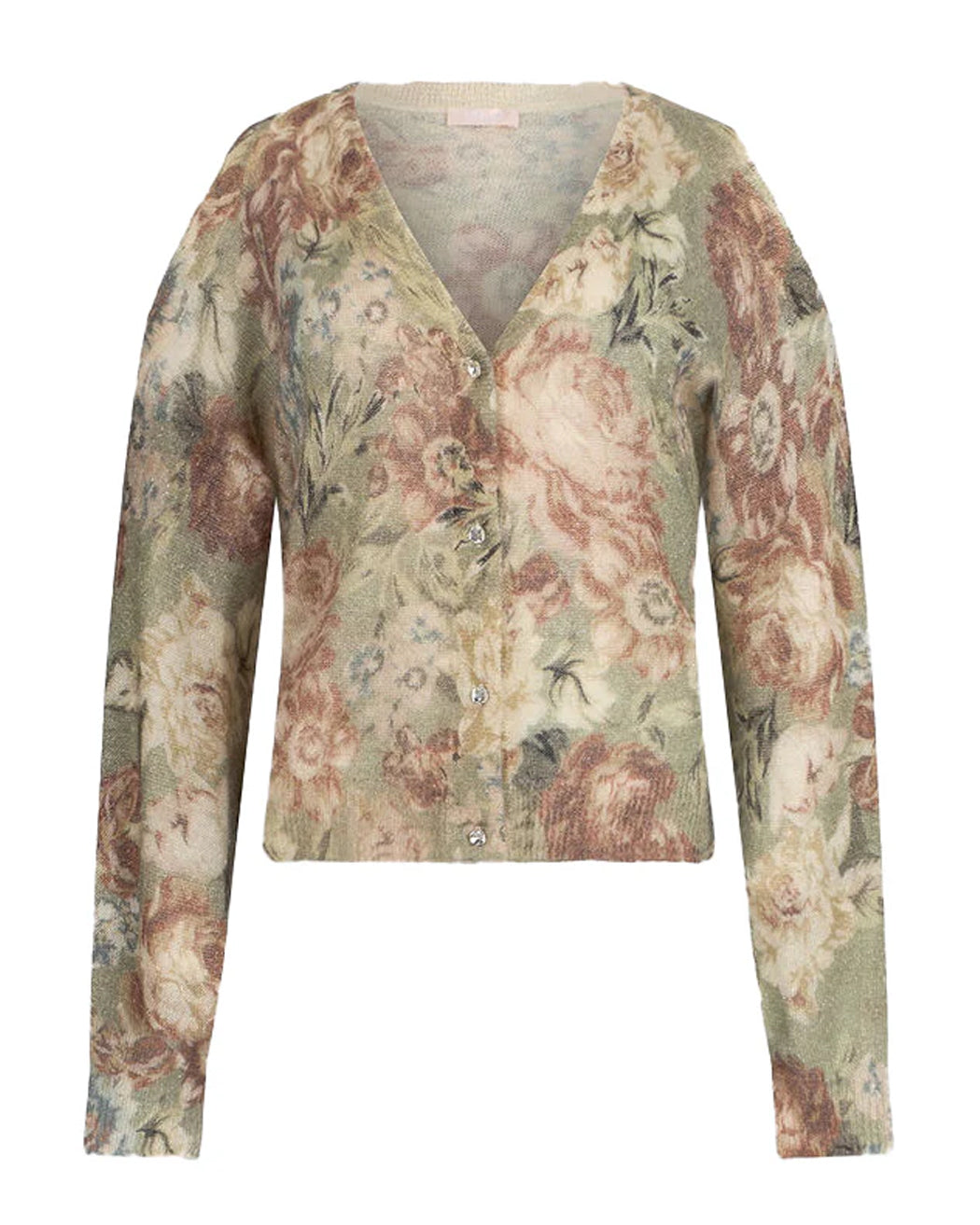 LIU JO MAGLIA APERTA SANDERSON PRINT