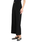 LIU JO FLARE CROPPED BLACK