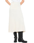 LIU JO GONNA MAGLIA LONGUET BIANCO
