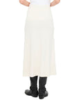 LIU JO GONNA MAGLIA LONGUET BIANCO