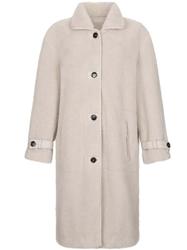LIU JO CAPPOTTO TEDDY BEIGE SCURO