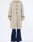 LIU JO CAPPOTTO TEDDY BEIGE SCURO