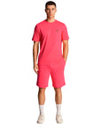 LYLE & SCOTT SWEAT SHORT ELECTRIC PINK