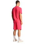 LYLE & SCOTT SWEAT SHORT ELECTRIC PINK