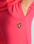 LYLE & SCOTT SWEAT SHORT ELECTRIC PINK