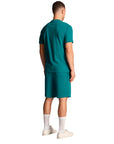 LYLE & SCOTT SWEAT SHORT COURT GREEN