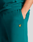 LYLE & SCOTT SWEAT SHORT COURT GREEN