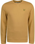 LYLE & SCOTT CREW NECK SWEATSHIRT ANIVERSARY GOLD