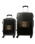 ROUTE 66 PACK DE MALETAS NEGRO