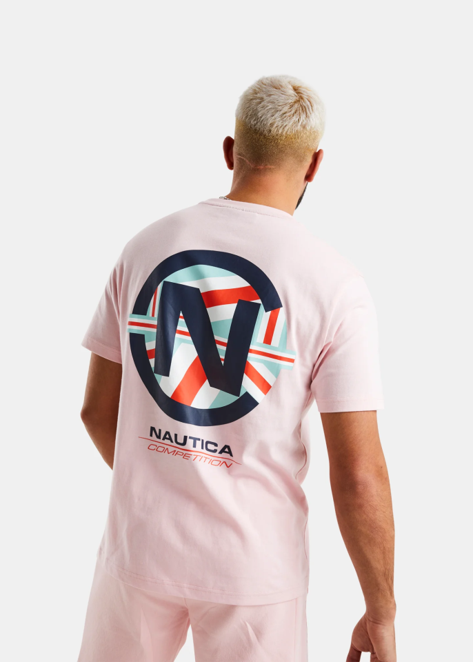 NAUTICA COMPETITION FAXA T-SHIRT CAMEO PINK