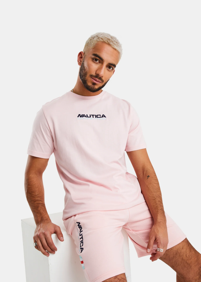 NAUTICA COMPETITION FAXA T-SHIRT CAMEO PINK