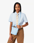 LACOSTE CROSSOVER BAG XS SHOPPING CROSS BAG RUISSE