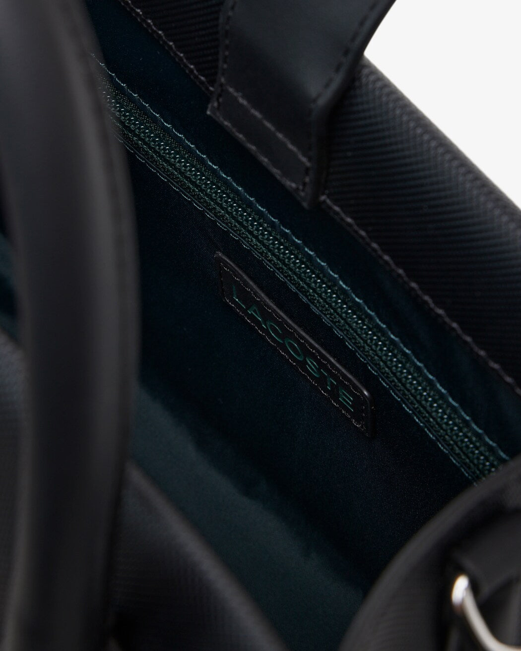 LACOSTE TOP HANDLE BAG S TOP HANDLE BAG NOIR - BOLSO DE HOMBRO / NEGRO / 1 - COMPLEMENTOS