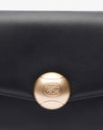 LACOSTE CROSSOVER BAG FLAP SHOULDER BAG NOIR