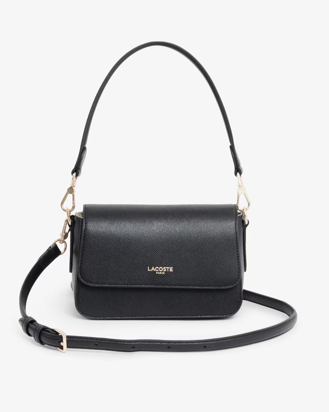 LACOSTE CROSSOVER BAG FLAP CROSSOVER BAG NOIR