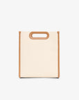 LACOSTE CROSSOVER BAG S TOTE BAG NATURAL TAN