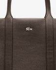 LACOSTE SHOPPIMG BAG DARCK BROWN