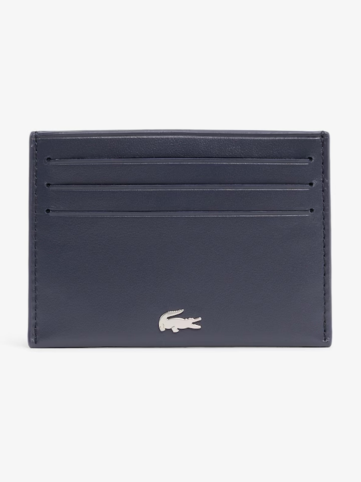 LACOSTE CC HOLDER COW LEATHER MARINE
