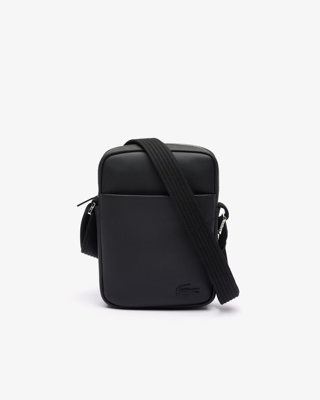 LACOSTE CROSSOVER BAG SLIM VERTICAL CAMERA BAG NOIR