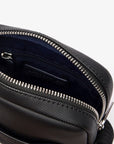 LACOSTE CROSSOVER BAG SLIM VERTICAL CAMERA BAG NOIR