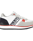 NAPAPIJRI SNEAKERS COSMOS WHITE/NAVY/RED