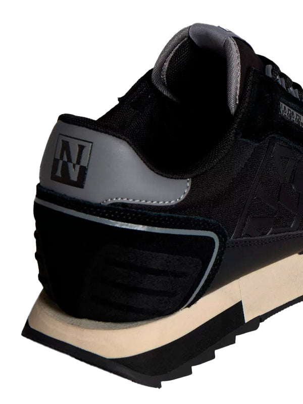 NAPAPIJRI F2 VIRTUS MAN SUEDE/NYLON RUNNING BLACK