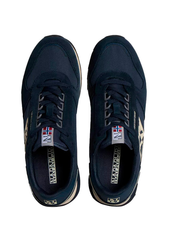 NAPAPIJRI F2 VIRTUS MAN SUEDE/NYLON RUNNING BLUE