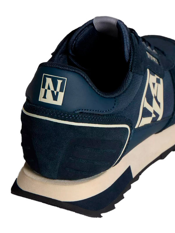 NAPAPIJRI F2 VIRTUS MAN SUEDE/NYLON RUNNING BLUE