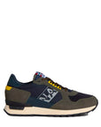 NAPAPIJRI STAB MAN NYLON/SUEDE SNEAKER GREEN/BLUE