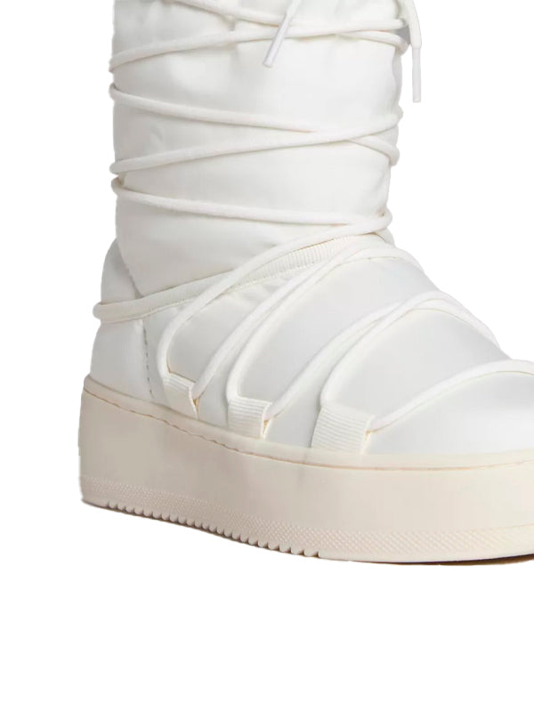 NAPAPIJRI RIVER WOMAN NYLON BOOT BRIGHT WHITE