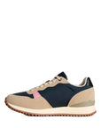 NAPAPIJRI ASTRA WOMAN RUNNING MINERAL NAVY/BEIGE