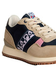 NAPAPIJRI ASTRA WOMAN RUNNING MINERAL NAVY/BEIGE