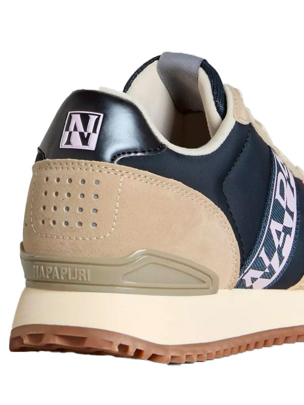 NAPAPIJRI ASTRA WOMAN RUNNING MINERAL NAVY/BEIGE