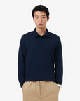 LACOSTE POLOS HOMME ADULTE MAILLE MARINE