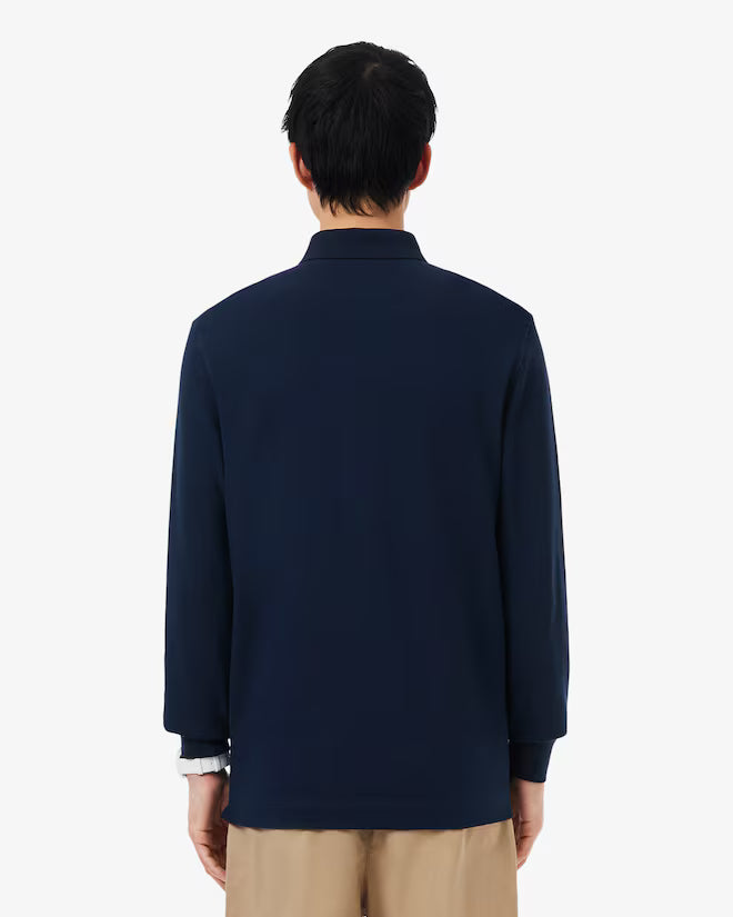 LACOSTE POLOS HOMME ADULTE MAILLE MARINE