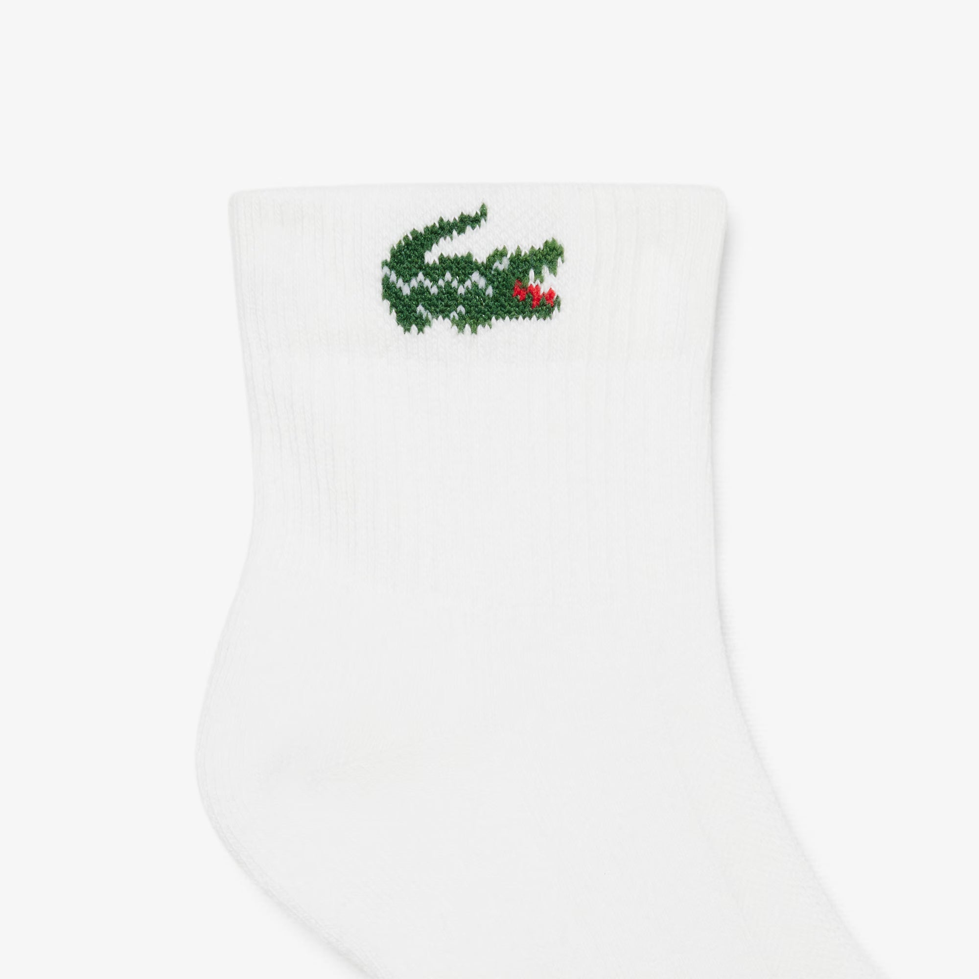 LACOSTE ANKLE SOCKS UNISEX ADULT BLANC